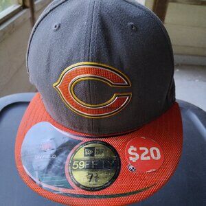 CHICAGO BEARS FITTED HATS